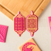 Load image into Gallery viewer, Eid Mubarak Cake Decorating Tools Ramadan Cookie Press Stamp Embosser Biscuit Cutter Fondant Sugarcraft Cookie Cutters Mold