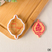Load image into Gallery viewer, Eid Mubarak Cake Decorating Tools Ramadan Cookie Press Stamp Embosser Biscuit Cutter Fondant Sugarcraft Cookie Cutters Mold