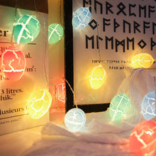 Load image into Gallery viewer, Easter Decorations 1.5M 10 LED Egg String Lights Battery Operated Eggs Fairy String Lights for Easter Party Birthday Home Decor
