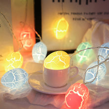 Load image into Gallery viewer, Easter Decorations 1.5M 10 LED Egg String Lights Battery Operated Eggs Fairy String Lights for Easter Party Birthday Home Decor