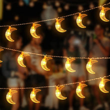 Load image into Gallery viewer, Ramadan Lights Decoration Moon Star Led String Lights EID Mubarak Decor For Home Eid al-Fitr Event Party Deco Ramadan Kareem