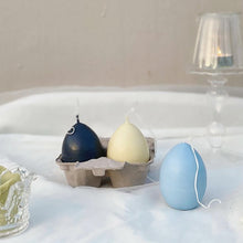 Load image into Gallery viewer, 3D Egg Candle Silicone Mold DIY Mousse Chocolate Cake Craft Baking Tool Easter Simulation Egg Resin Mold Home Decor