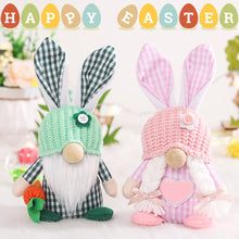 Load image into Gallery viewer, Faceless Plush Toy Non-Fading Bunny Gnome Doll Adorable Easter Faceless Doll Plush Toy Desktop Ornament Create Atmosphere