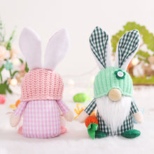 Load image into Gallery viewer, Faceless Plush Toy Non-Fading Bunny Gnome Doll Adorable Easter Faceless Doll Plush Toy Desktop Ornament Create Atmosphere