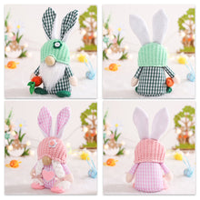 Load image into Gallery viewer, Faceless Plush Toy Non-Fading Bunny Gnome Doll Adorable Easter Faceless Doll Plush Toy Desktop Ornament Create Atmosphere