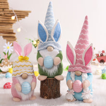 Load image into Gallery viewer, Faceless Plush Toy Non-Fading Bunny Gnome Doll Adorable Easter Faceless Doll Plush Toy Desktop Ornament Create Atmosphere