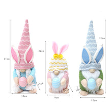 Load image into Gallery viewer, Faceless Plush Toy Non-Fading Bunny Gnome Doll Adorable Easter Faceless Doll Plush Toy Desktop Ornament Create Atmosphere