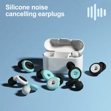 Load image into Gallery viewer, Professional Silicone Soundproof Ear Plugs Sleep Noise Reduction Filter for Ears Earplug Soft Anti-Noise Sponge Sleeping Earplugs