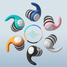 Load image into Gallery viewer, Noise Reduction Silicone Soundproof Filter Ear Plugs Sleep Professional Ears Earplug Soft Anti-Noise Sponge Sleeping Earplugs