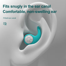 Load image into Gallery viewer, Noise Reduction Silicone Soundproof Filter Ear Plugs Sleep Professional Ears Earplug Soft Anti-Noise Sponge Sleeping Earplugs