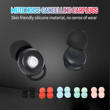 Load image into Gallery viewer, Professional Portable Noise Reduction Soundproof Ear Plugs Sleep Silicone Ears Earplug Soft Anti-Noise Sponge Sleeping Earplugs