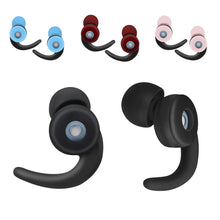 Load image into Gallery viewer, Soft Anti-Noise Ear Plugs Portable Sleep Noise Reduction Soundproof Professional Silicone Ears Earplug Sponge Sleeping Earplugs
