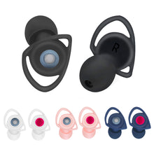 Load image into Gallery viewer, Soft Noise Reduction Ear Plugs Portable Sleep Anti-Noise Soundproof Professional Silicone Ears Earplug Sponge travel Earplugs