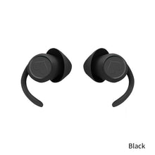 Load image into Gallery viewer, Soft Noise Reduction Ear Plugs Sleep Anti-Noise heart black Soundproof Professional Mute Silicone Ears Earplug Travel Earplugs