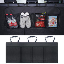 Load image into Gallery viewer, Universal Car Trunk Organizer Adjustable Seat Storage Bag Net High Capacity Multi-use Oxford Automobile