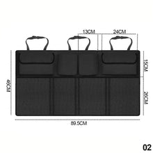 Load image into Gallery viewer, Universal Car Trunk Organizer Adjustable Seat Storage Bag Net High Capacity Multi-use Oxford Automobile