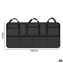 Load image into Gallery viewer, Universal Car Trunk Organizer Adjustable Seat Storage Bag Net High Capacity Multi-use Oxford Automobile