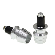 Load image into Gallery viewer, CNC Aluminum 2Pcs Motorcycle Handlebar Grips Bar End Cap Plugs Slider for Motorbike Handle