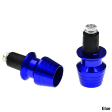 Load image into Gallery viewer, CNC Aluminum 2Pcs Motorcycle Handlebar Grips Bar End Cap Plugs Slider for Motorbike Handle
