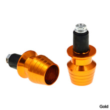 Load image into Gallery viewer, CNC Aluminum 2Pcs Motorcycle Handlebar Grips Bar End Cap Plugs Slider for Motorbike Handle
