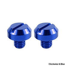 Load image into Gallery viewer, 2Pcs Motorcycle M10 CNC Aluminum M8 Rear View Mirror Hole Plugs Screws Rearview Mirror Anti-Rust Holder