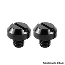 Load image into Gallery viewer, 2Pcs Motorcycle M10 CNC Aluminum M8 Rear View Mirror Hole Plugs Screws Rearview Mirror Anti-Rust Holder