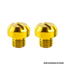 Load image into Gallery viewer, 2Pcs Motorcycle M10 CNC Aluminum M8 Rear View Mirror Hole Plugs Screws Rearview Mirror Anti-Rust Holder
