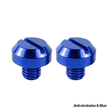 Load image into Gallery viewer, 2Pcs Motorcycle M10 CNC Aluminum M8 Rear View Mirror Hole Plugs Screws Rearview Mirror Anti-Rust Holder