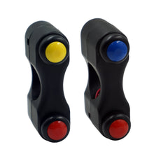 Load image into Gallery viewer, 7/8" 22mm Motorcycle Switch Electric Bicycle Scooter Handlebar Switches With Headlight Lamp Horn ON OFF Start 2 Button