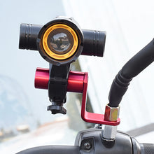 Load image into Gallery viewer, Universal CNC Motowolf Motorcycle Rearview Mirror Expander Bracket High Quality Adapter Holder Mount
