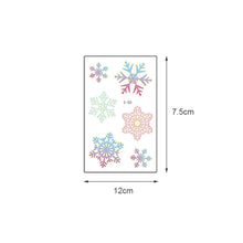 Load image into Gallery viewer, Small Fresh Luminous Tattoo Stickers Waterproof Long Lasting Colorful Luminous Tattoo Stickers Women Body Art Tattoo