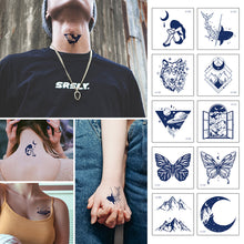Load image into Gallery viewer, Small Fresh Tattoo Sticker Waterproof Long Lasting Tattoo Sticker Temporary Body Art Tattoo for Men Women