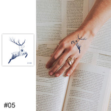 Load image into Gallery viewer, Small Fresh Tattoo Sticker Waterproof Long Lasting Tattoo Sticker Temporary Body Art Tattoo for Men Women
