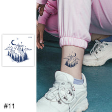 Load image into Gallery viewer, Small Fresh Tattoo Sticker Waterproof Long Lasting Tattoo Sticker Temporary Body Art Tattoo for Men Women