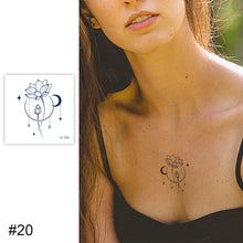 Load image into Gallery viewer, Small Fresh Tattoo Sticker Waterproof Long Lasting Tattoo Sticker Temporary Body Art Tattoo for Men Women