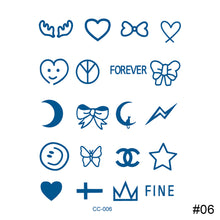 Load image into Gallery viewer, Small Pattern Herbal Tattoo Sticker Finger Cochlear Tattoo Sticker Waterproof Long Lasting Body Art Tattoo