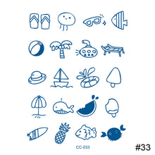 Load image into Gallery viewer, Small Pattern Herbal Tattoo Sticker Finger Cochlear Tattoo Sticker Waterproof Long Lasting Body Art Tattoo