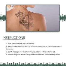 Load image into Gallery viewer, Green Algae Tattoo Removal Spray Fading Tattoo Spray Painless Safe Tattoo Removal Spray Tattoo Cleanser