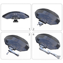 Load image into Gallery viewer, Universal Motorcycle Mudguard Rear Fender Extension Splash Pad CNC Aluminum Bracket Accessories For Monkey M3 M5 Maverick U1 N1s