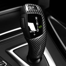 Load image into Gallery viewer, Car Carbon Fiber Texture Gear Shift Panel Frame Gear Knob Cover Head Trim for BMW F30 F10 F15 F07 F20 F21 F22 F32 F34 F35 5GT