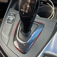 Load image into Gallery viewer, Car Carbon Fiber Gear Shift Frame Trim For BMW 1 2 3 4 5 Series F20 F21 F22 F23 F30 F34 F35 F32 F33 F36