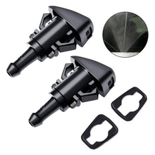 Load image into Gallery viewer, 2Pcs Car Windshield Washer Wiper Nozzles Spray Jet for Chrysler Dodge Avenger Journey Caliber Jeep Compass Grand Cherokee