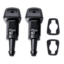 Load image into Gallery viewer, 2Pcs Car Windshield Washer Wiper Nozzles Spray Jet for Chrysler Dodge Avenger Journey Caliber Jeep Compass Grand Cherokee