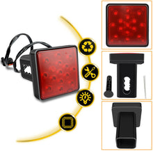 Load image into Gallery viewer, 12/15LED Rear Tail Brake Stop Light Car Trailer Light DRL Brake Lamp Taillight Signal Accessories For Pickup Truck Hitch