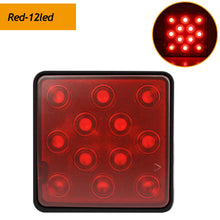 Load image into Gallery viewer, 12/15LED Rear Tail Brake Stop Light Car Trailer Light DRL Brake Lamp Taillight Signal Accessories For Pickup Truck Hitch