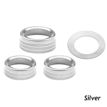 Load image into Gallery viewer, For Dodge Challenger Charger Accessories 2015-2020 Car Air Conditioning Volume Radio Button Knob Cover Aluminum Decorative Ring