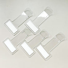Load image into Gallery viewer, Transparent Car Vehicle Parking Ticket Receipt Permit Auto Fastener Card Bill Holder Clip Windshield Stickers Car Accessories