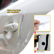Load image into Gallery viewer, 4Pcs Universal Car Sticker Door Edge Guards Trim Molding Protection Strip Scratch Protector Car Crash Barriers Door Guard Collision