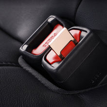 Load image into Gallery viewer, Car Safety Seat Belt Lock Buckle Head Clip Universal Hidden Metal SeatBelt Plug Alarm Canceler Stopper Interior Accessories