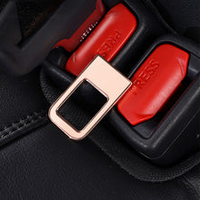 Load image into Gallery viewer, Car Safety Seat Belt Lock Buckle Head Clip Universal Hidden Metal SeatBelt Plug Alarm Canceler Stopper Interior Accessories